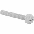 Bsc Preferred Nylon Thumb Screw with Slotted Drive 1/4-20 Thread Size 1-3/4 Long, 100PK 94320A748